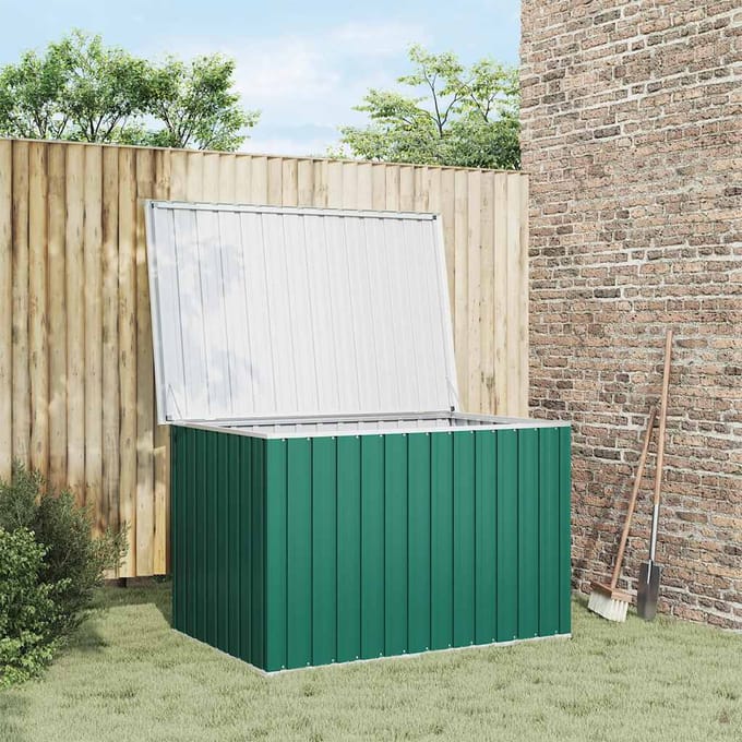 vidaXL - Tuinbox - 149x99x93 - cm - groen