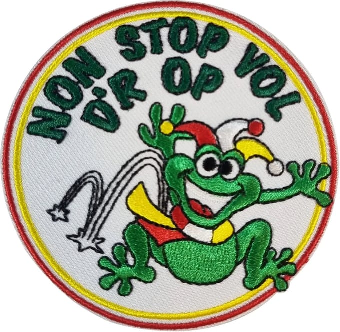 Fjesta© Oeteldonk embleem - Non stop vol d'r op