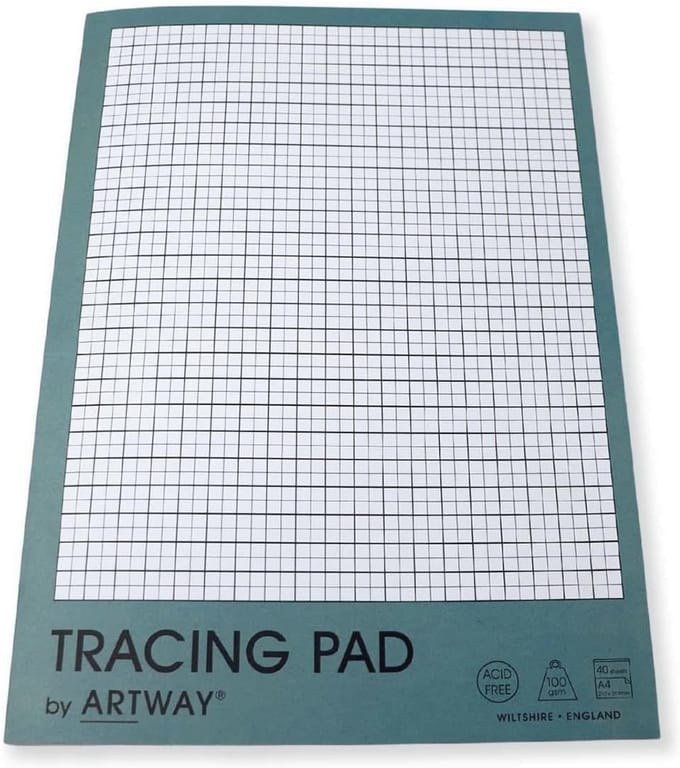 Premium Calqueerpapier A4 - Zwaargewicht 100gsm - 40 Vellen