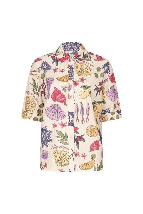 Blouse Iris | Multi Element Print
