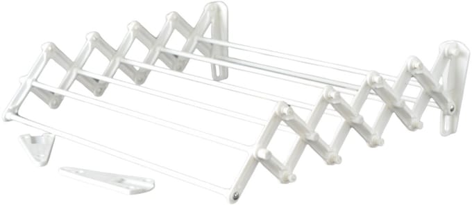 ABJ - droogrek - wasdroger, wandmodel, opvouwbaar, Wit, 100 cm