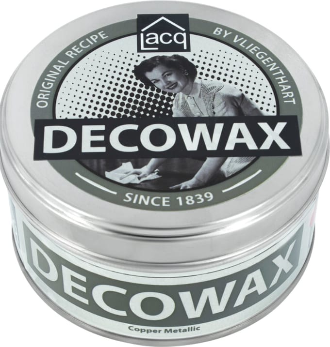 Lacq Decowax Copper Metallic - Decoratieve Interieurwas - 370 ML