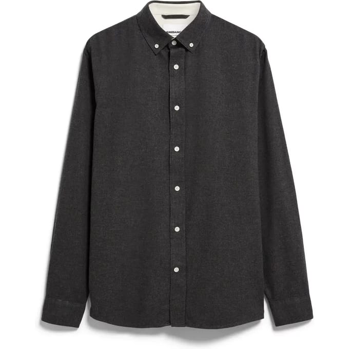 relaxed fit vrijetijdsoverhemd van puur katoen model 'ARAAMO'