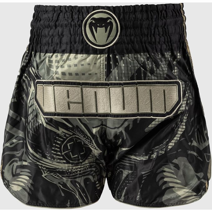 Venum Invader Muay Thai Kickboks Shorts Zwart Zand - M