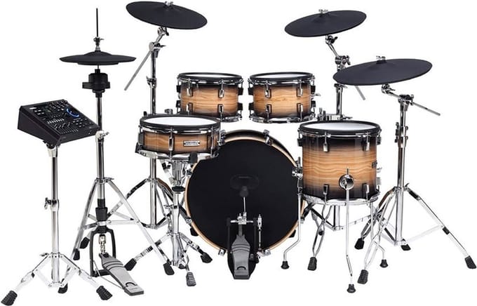 Medeli MZ928 elektrisch drumstel met akoestische look