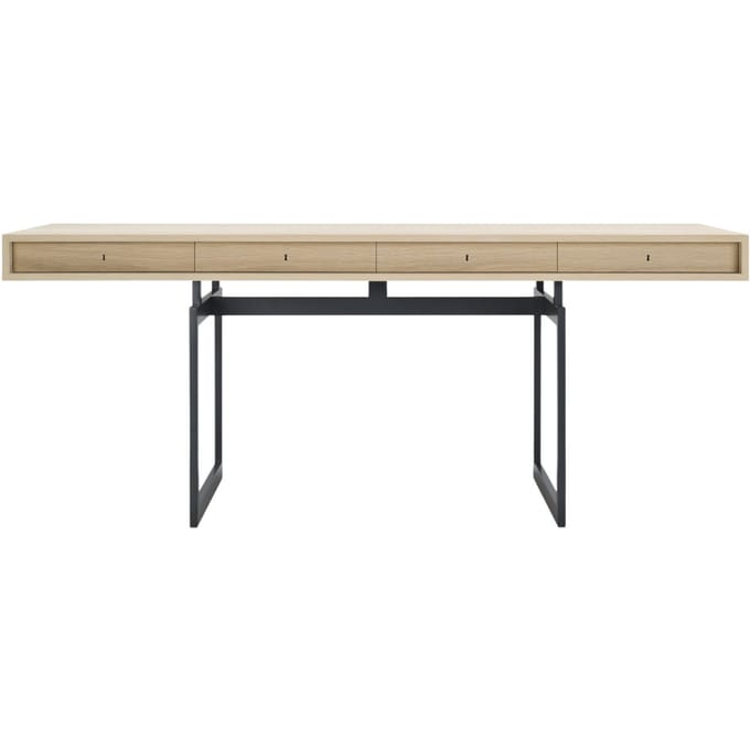 Karakter Office Desk Bureau - grijs - eiken