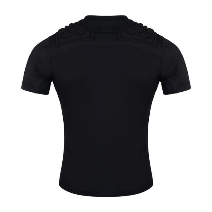 Canterbury Jongens Pro Rugby Beschermingsvest (Zwart/Wit)