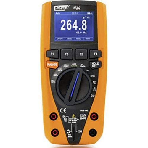 HT Instruments HT64 Multimeter Digitaal Datalogger CAT III 1000 V, CAT IV 600 V Weergave (counts): 6000