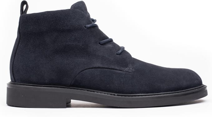 Hinson beatenberg chukka veterboots heren navy suède