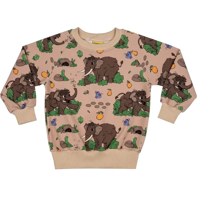 Junior Sweatshirt Raspberry Republic Wooly Mammoth