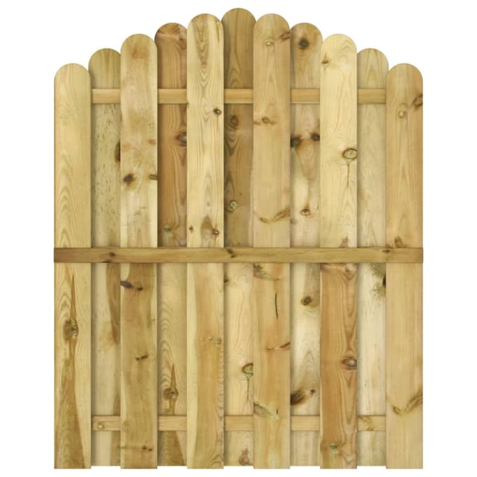 Portillon de Jardin Pin Traité Autoclave 100 x 125 cm