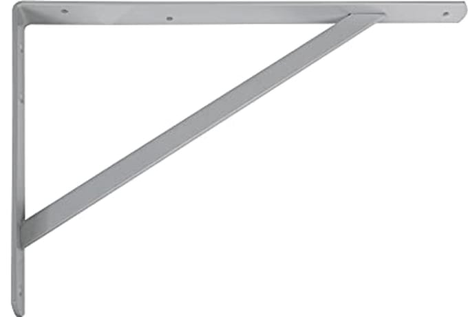 Wandplankhouder Hoeksteun van Staal | 500 x 325 mm | Maximaal Gewicht: 185 kg