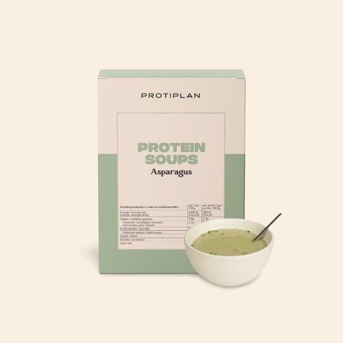 Protiplan - Aspergesoep - 7 x 26,5 g - Eiwitrijk - Gezond afvallen