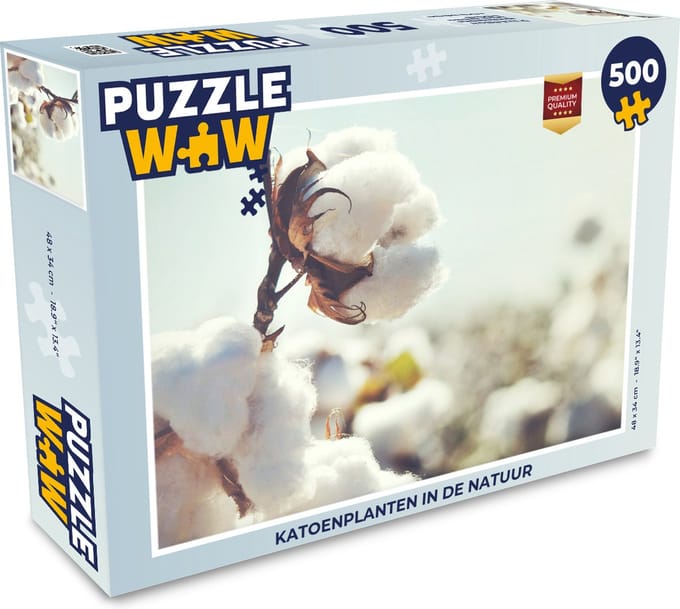 Puzzel Planten - Bloem - Tak - Natuur - Legpuzzel - Puzzel 500 stukjes