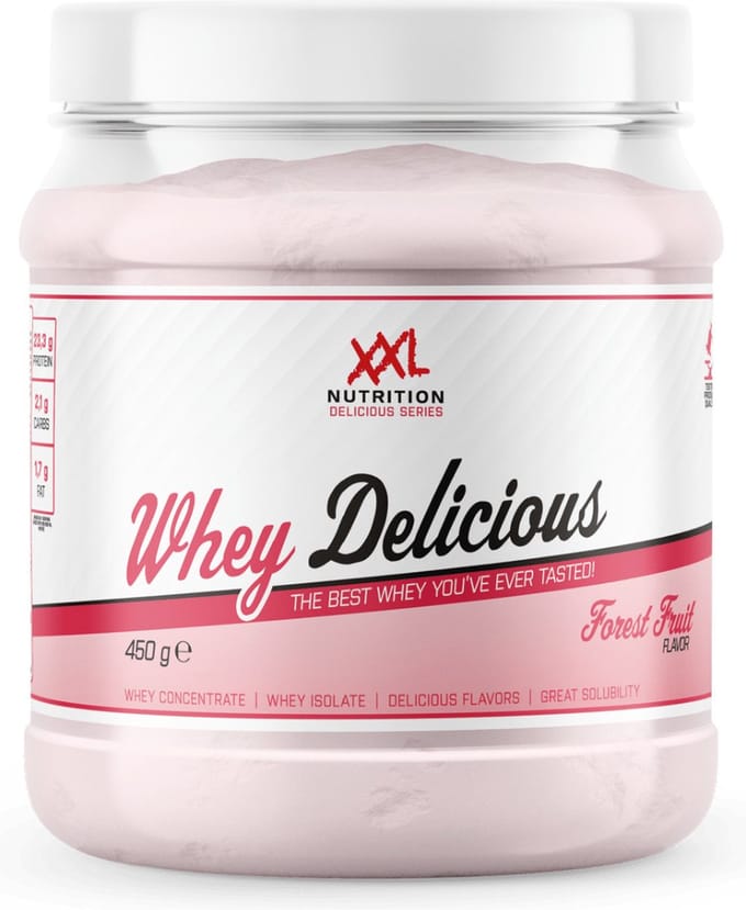 XXL Nutrition - Whey Delicious - Forest Fruit - Eiwitpoeder - 450 g