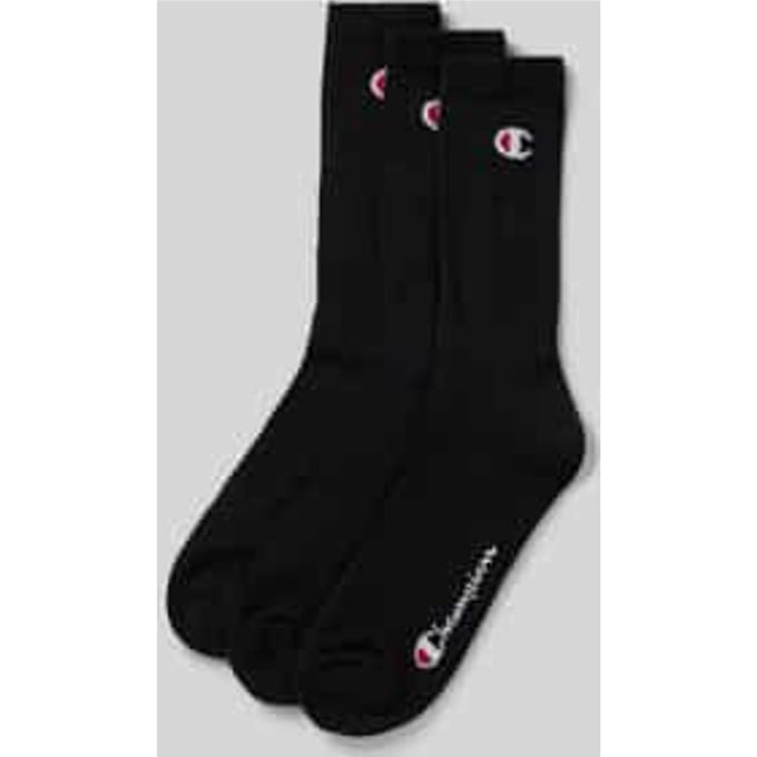 Sokken met labeldetail in een set van 3 paar, model 'Crew Socks'