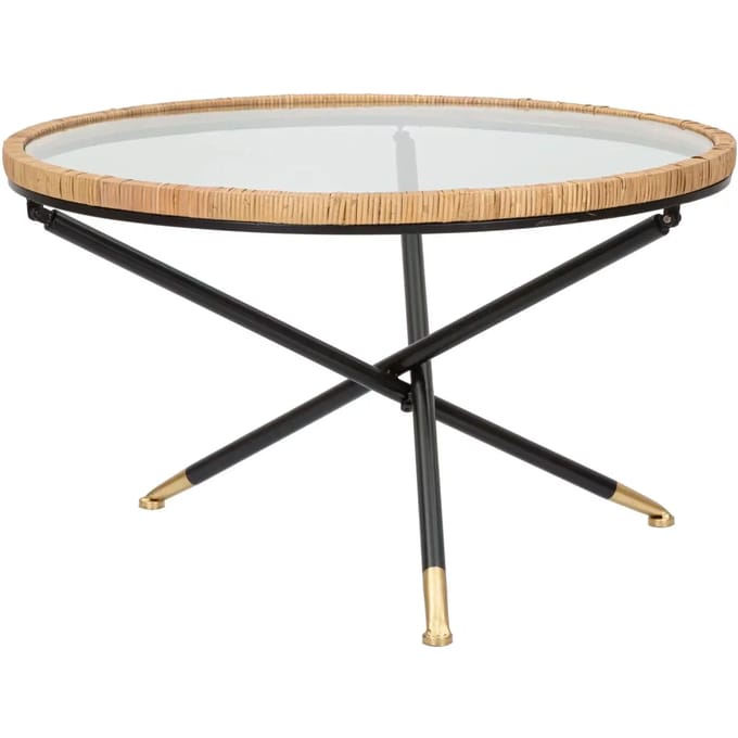 Salontafel Tavolo Da Caffe' Saint Barth Rotondo Ø 80×46,5 cm