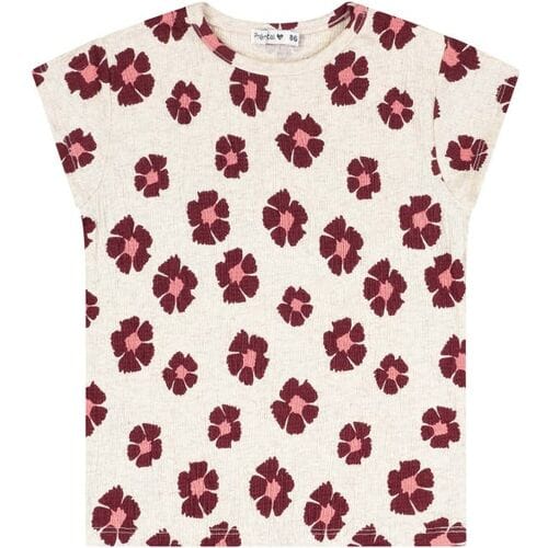 Prénatal peuter T-shirt Light Brown Melange 122 dames