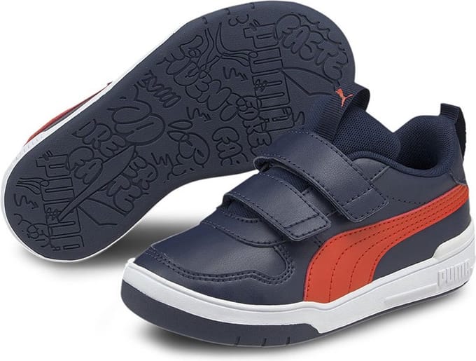 Puma Multiflex Sl V Schoenen Blauw EU 34 Kinderen