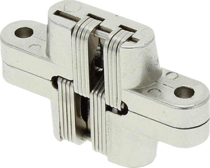 Starx scharnier onzichtbaar - nikkel - 13 X 60 mm - 8711332196218