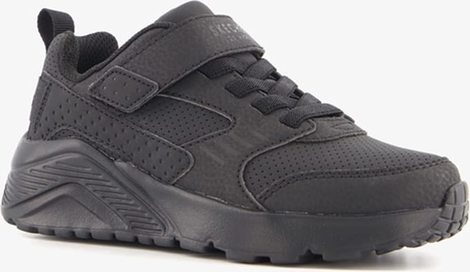 Skechers Uno Lite Donex zwarte kinder sneakers