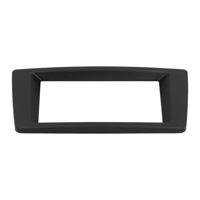Kit d'habillage de façade 2-DIN pour navigation Panneau de tableau de bord de commande centrale Remplacement pour Octavia 2004-2013 black