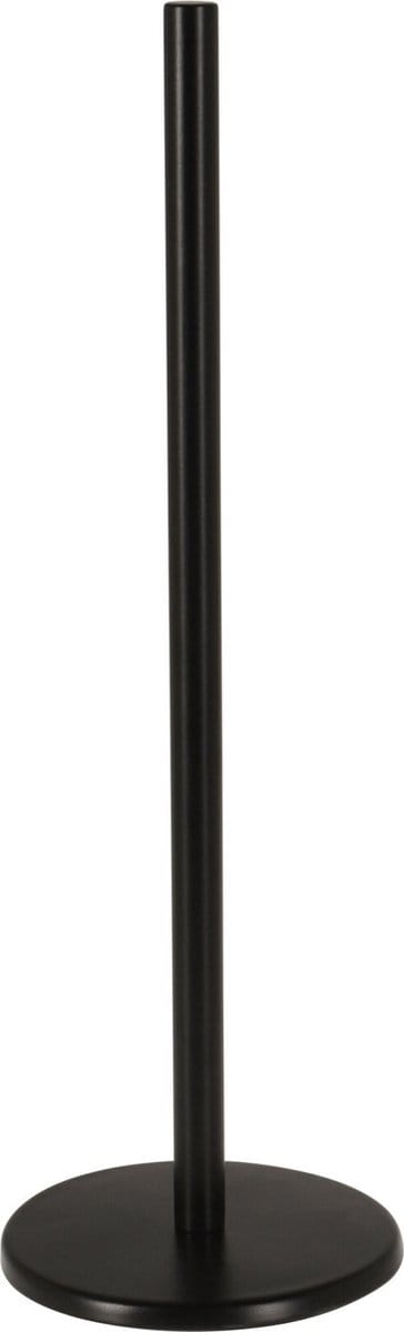 Vilde Toiletpapierstandaard staal Zwart 47cm zwart