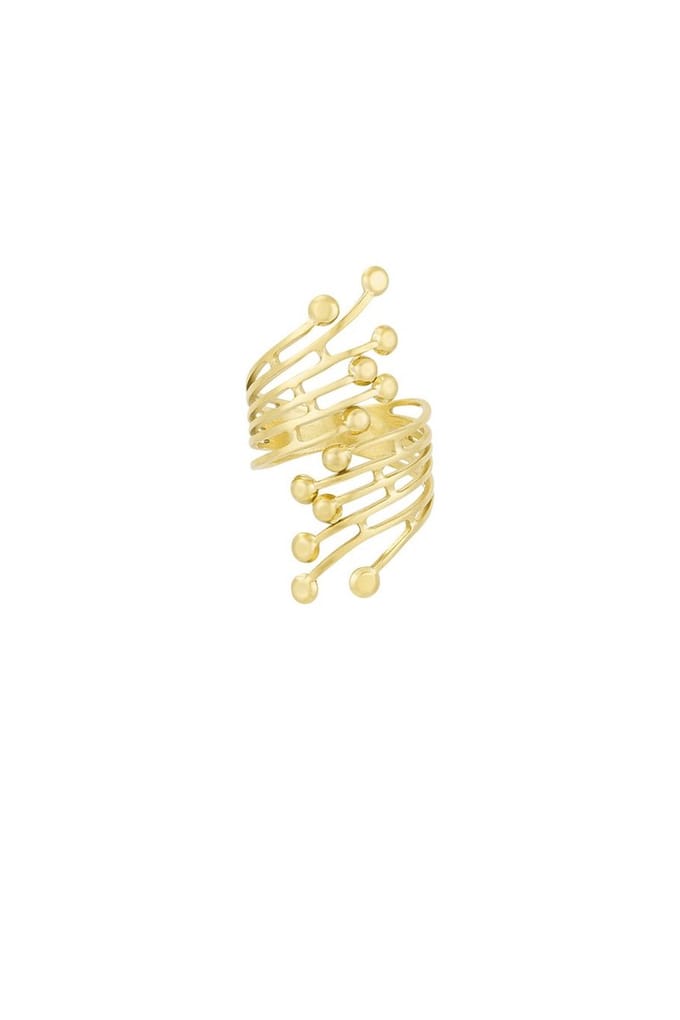 Bijoutheek Ring (Sieraad) Space Dust One Size Goud