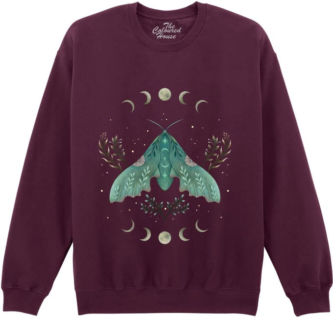 Mot Luna And Moth The Coloured House Sweater S