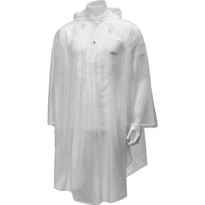 Pro-x Elements Regencape Dublin Zacht Pvc Transparant Maat M/l