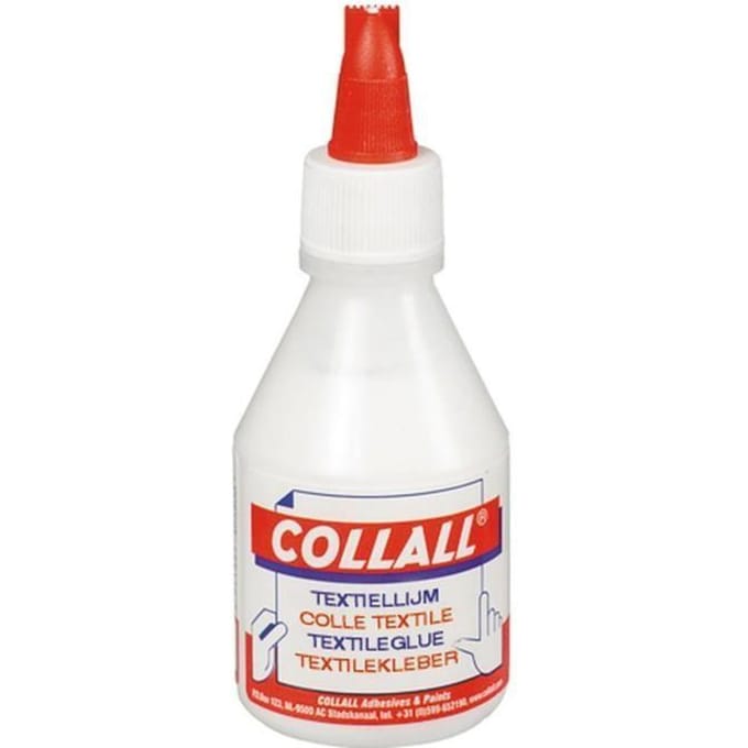 COLLALL Colle textile lavable 100 ml wit