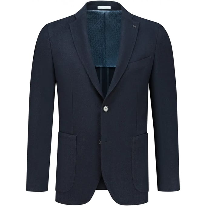 Gestructureerde herringbone blazer Michael Kors