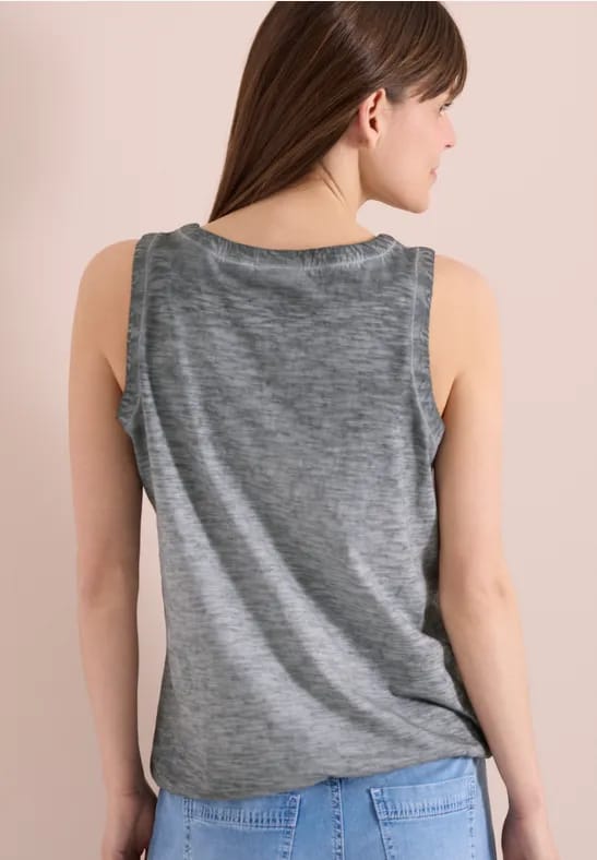 Gekleurde jersey top