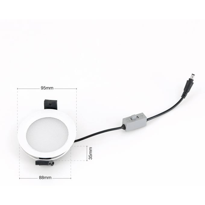 ORION LED plafond inbouwspot Office, UGR