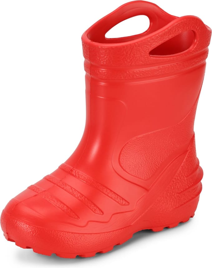 Ladeheid LA-KL-051-Summer Kinderen Regenlaarzen - Rubber Laarzen - EVA - Rood - 30