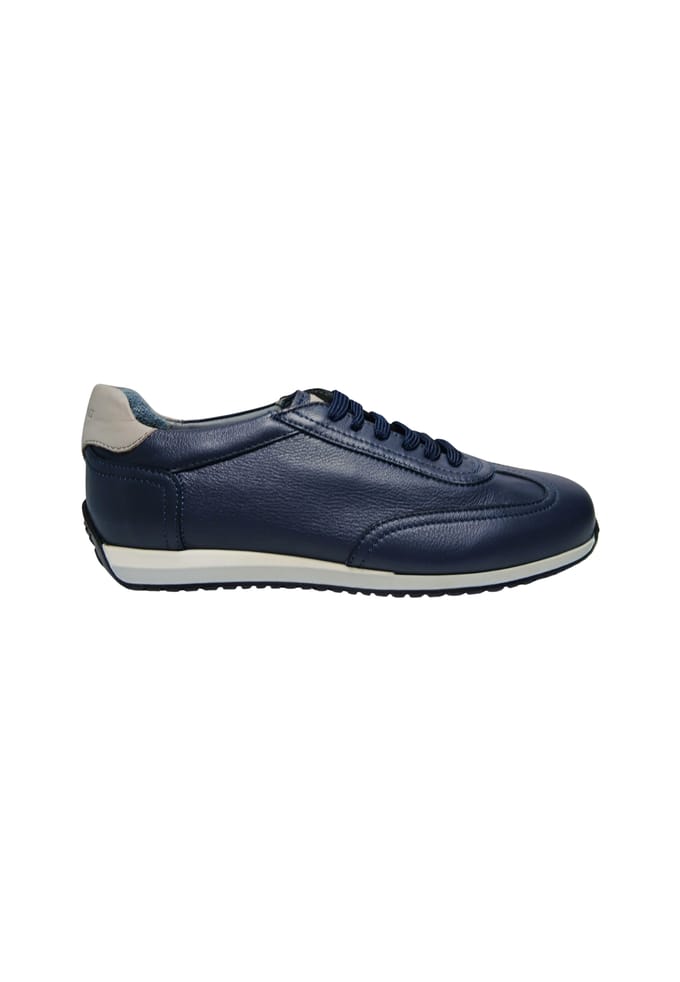 pb15042G9avie750 Pollini Man Blauw leer