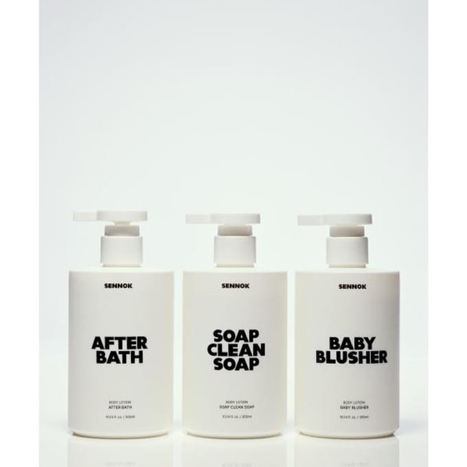 Sennok Bodylotion 300ml Kies 1 Van de 3 Soorten Afterbath gray