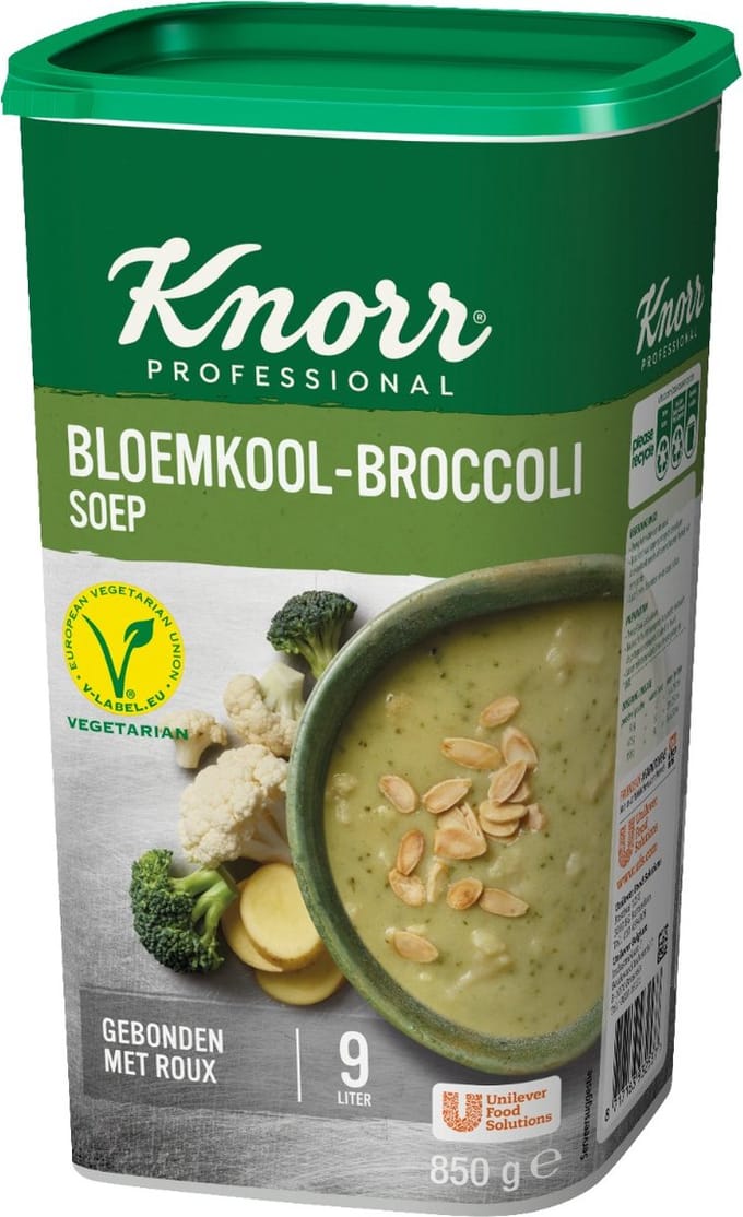 Knorr | Bloemkool-Broccolisoep | 9 liter