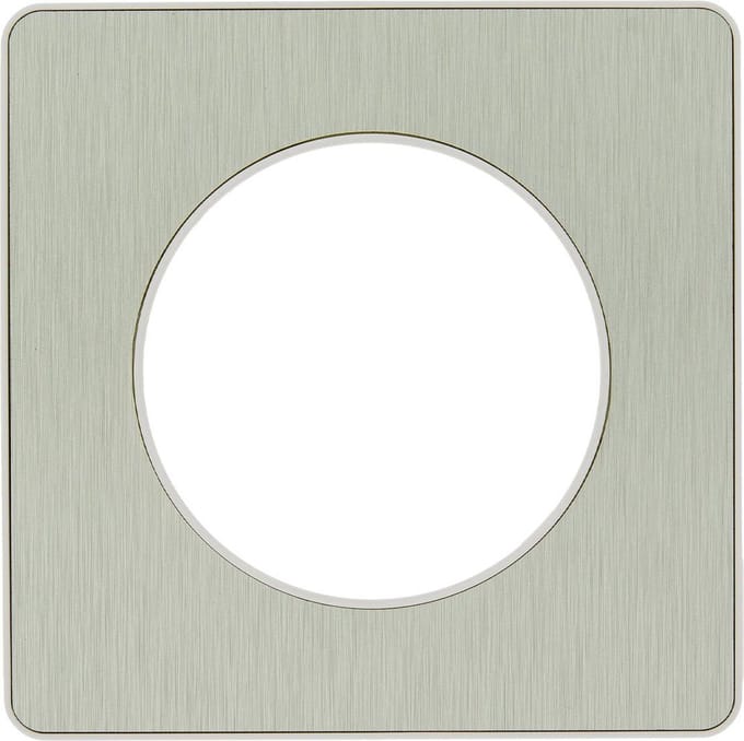 Schneider Electric Merten Odace afdekraam Aluminium/Wit