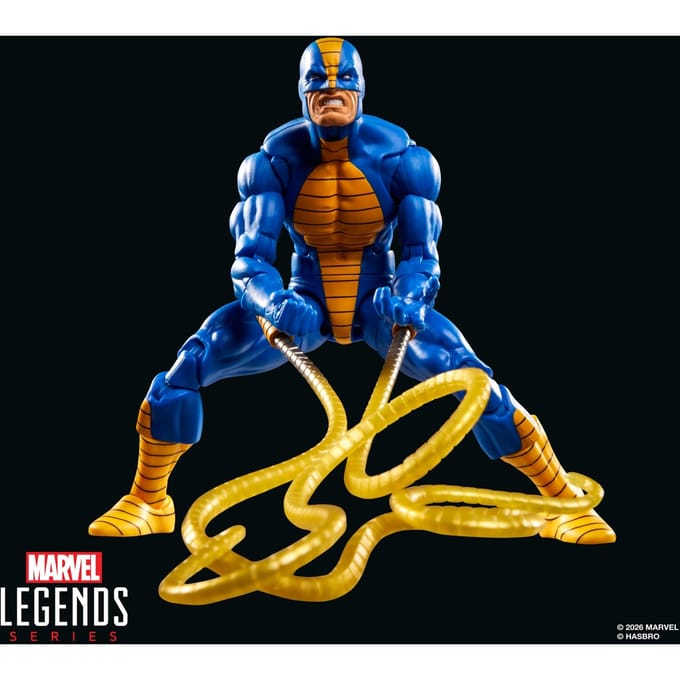 Hasbro Marvel Legends Series Secret Wars Constrictor, Retro Marvel Comics Collectible Action Figure (6”)