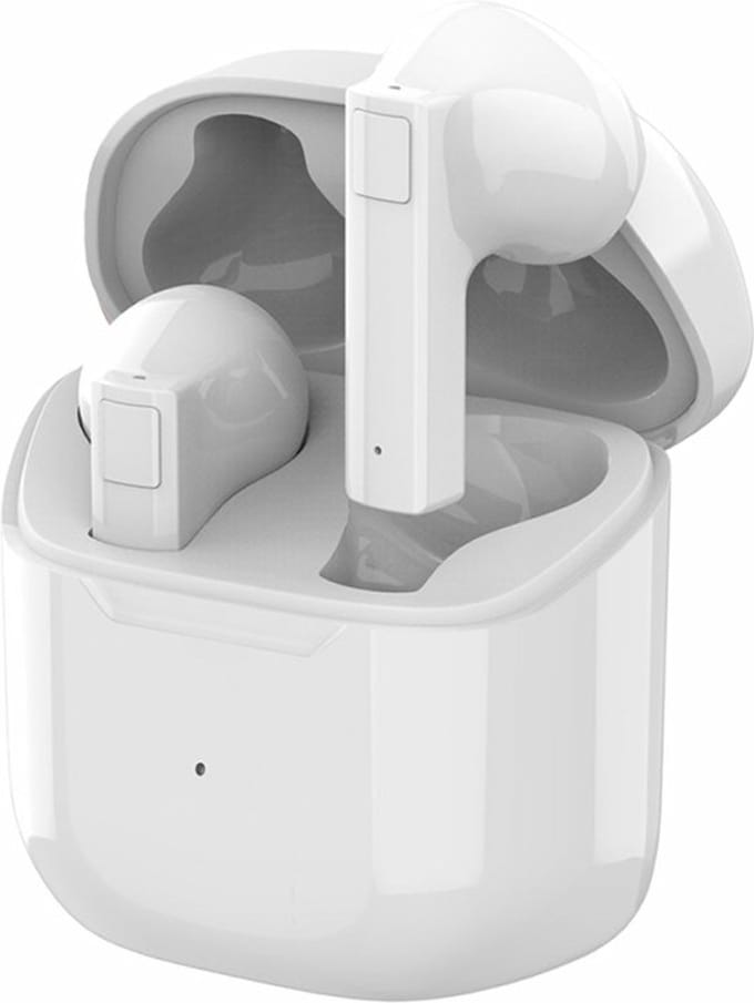 4smarts SkyBuds 2 TWS Bluetooth Headset ENC Draadloze Oordopjes Wit