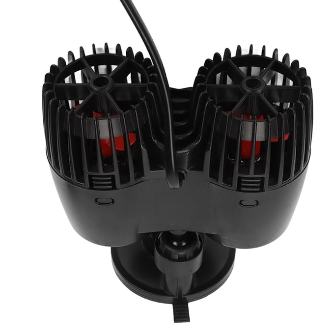 Aquarium Golfslagmaker Circulatiepomp 360 Graden Verstelbaar Voorkom Omkering 3 in 1 Golfpomp voor black