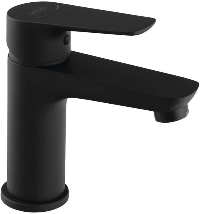 Aqualine Lotta - Wastafelkraan, mat zwart LT602B
