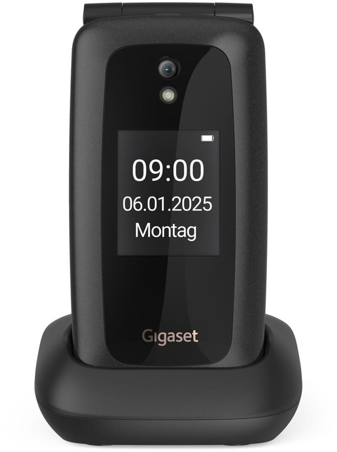Gigaset GL795R - Black - easyphone - startphone - 4G