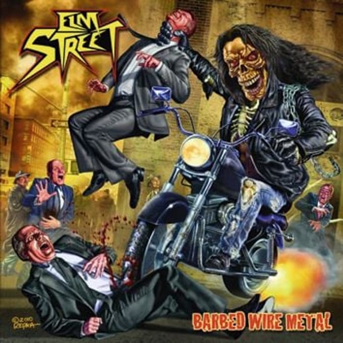Elm Street CD - Barbed wire Metal - voor Geen - standaard