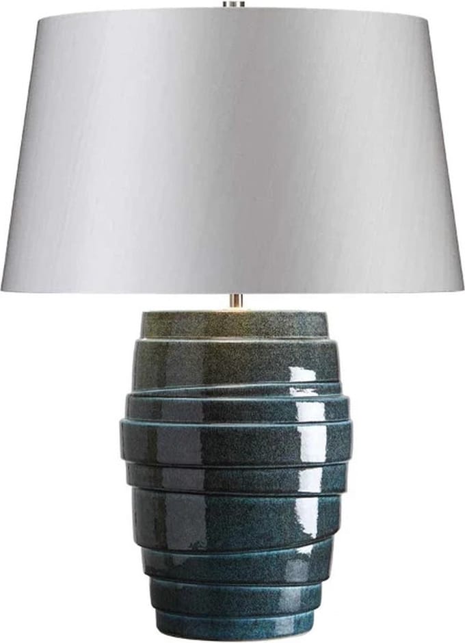 Elstead Lighting LED Tafellamp Neptune | 1X E27 Max 60W | Blue Glaze