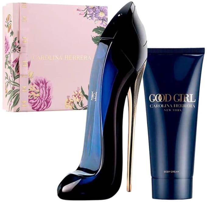 CAROLINA HERRERA GOOD GIRL 2 PCS SET 80ml EAU DE PARFUM SPRAY 100ml BODY LOTION