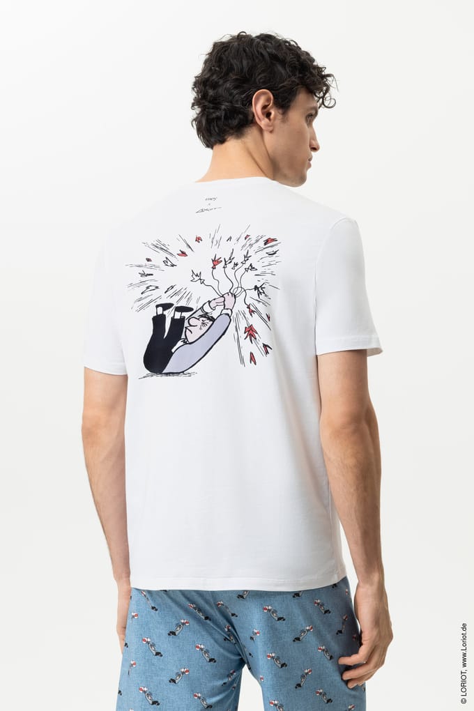 T-Shirt Serie mey x LORIOT Wit