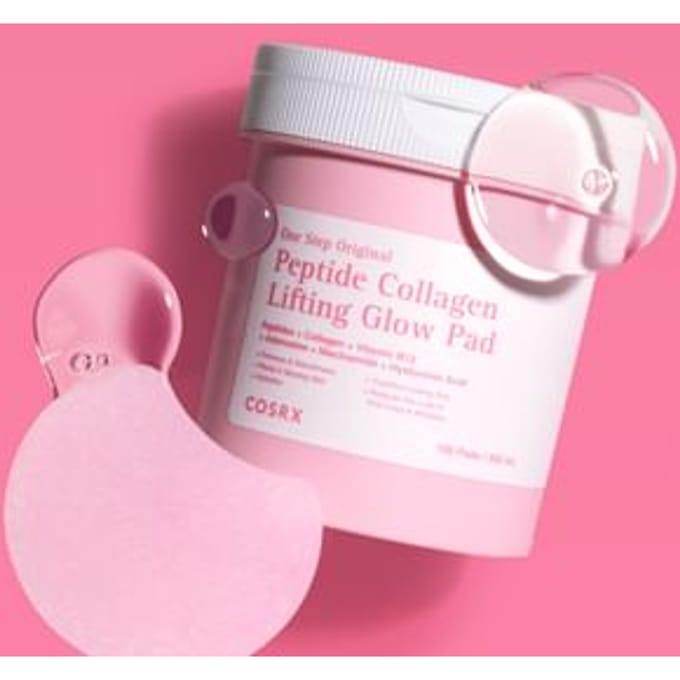 [COSRX] One Step Original Peptide Collageen Lifting Glow Pad 300ml 100EA gray