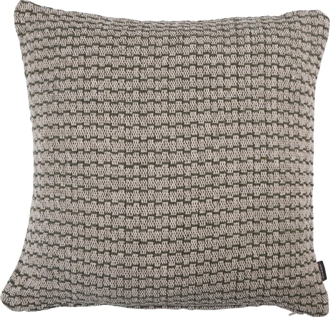 River Natural/olivine cushion 45x45 cm
